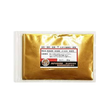 純金平目　蒔絵用 Amazon | 高級金粉 30g（非金属）金属色 純金色 金継ぎ 蒔絵 DIY